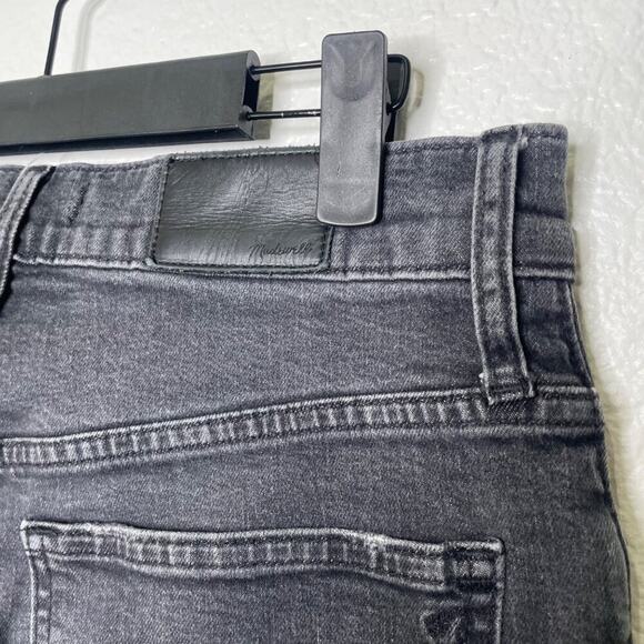 Madewell Womens Jeans Size 28 The Perfect Vintage Crop Jean Faded Black Denim - Picture 13 of 13